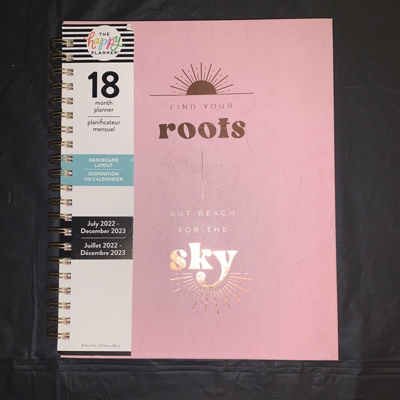 The Happy Planner Office The Happy Planner 8 Month Dashboard Layout